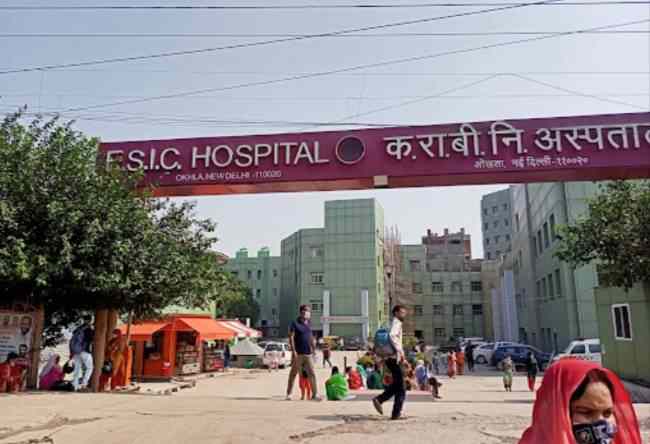 ESI-hospital-okhla-front-view