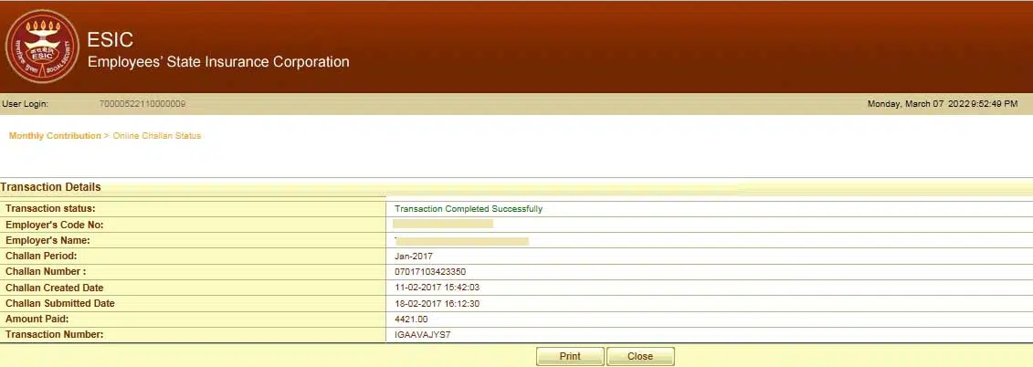 esic-payment-receipt-details